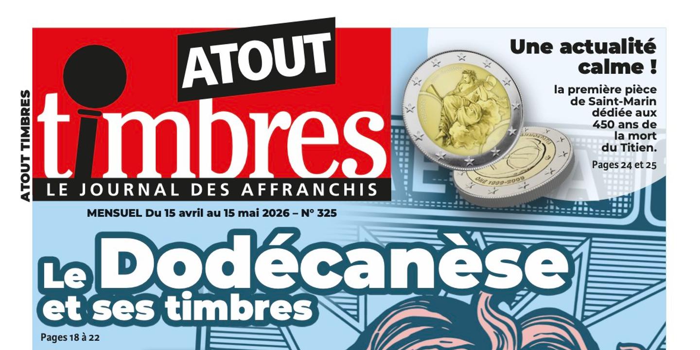 Les timbres du Dodécanèse et de Kastellórizo mis en lumière dans Atout Timbres