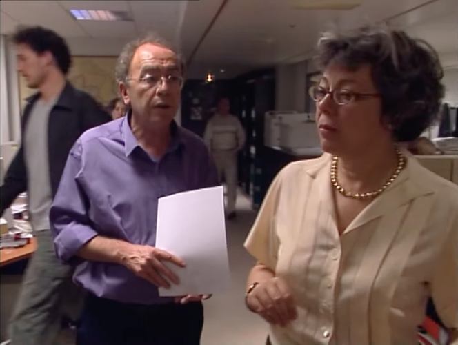 Jean-Louis Saux, ao jornal “Le Monde”, 21 de abril de 2002. Captura de tela retirada do documentário “Le Choc pour les Français. Le Pen no segundo turno”, transmitido no YouTube pelo canal 100% DOCS – Reportagens & Documentários.