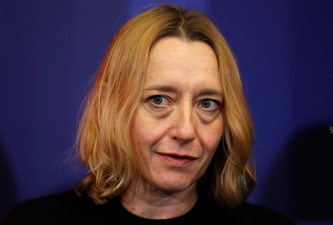 Escritora francesa Virginie Despentes, em Paris, 17 de novembro de 2016.