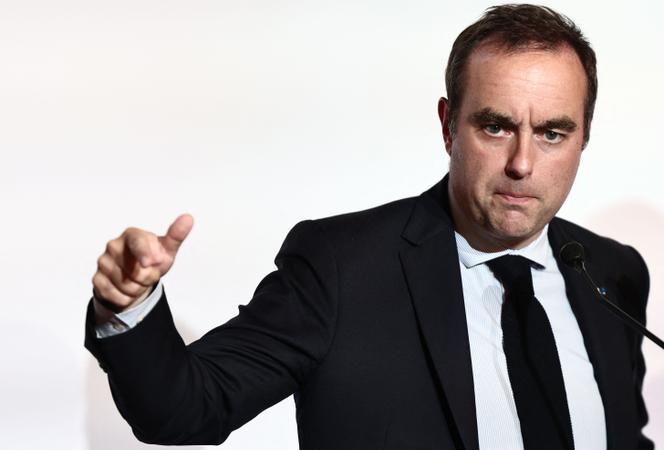 Sébastien Lecornu, em Marselha, 23 de abril de 2026.