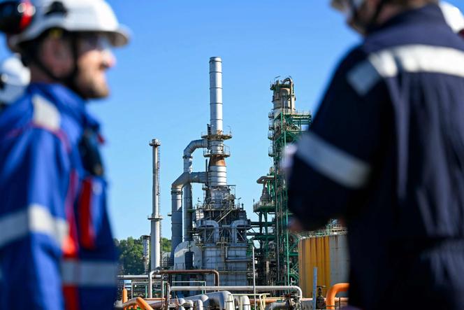 Uma refinaria da TotalEnergies, em Gonfreville-L'Orcher (Seine-Maritime), 23 de abril de 2026.