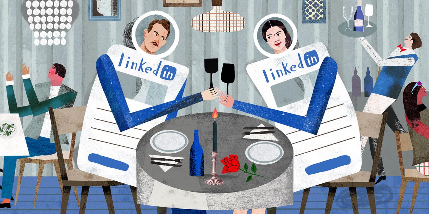 Sur LinkedIn, la drague entre ex va bon train : « Comment vas-tu depuis tout ce temps ? »