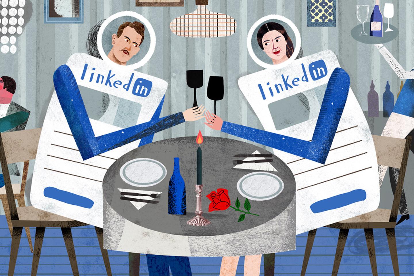 Sur LinkedIn, la drague entre ex va bon train : « Comment vas-tu depuis tout ce temps ? »