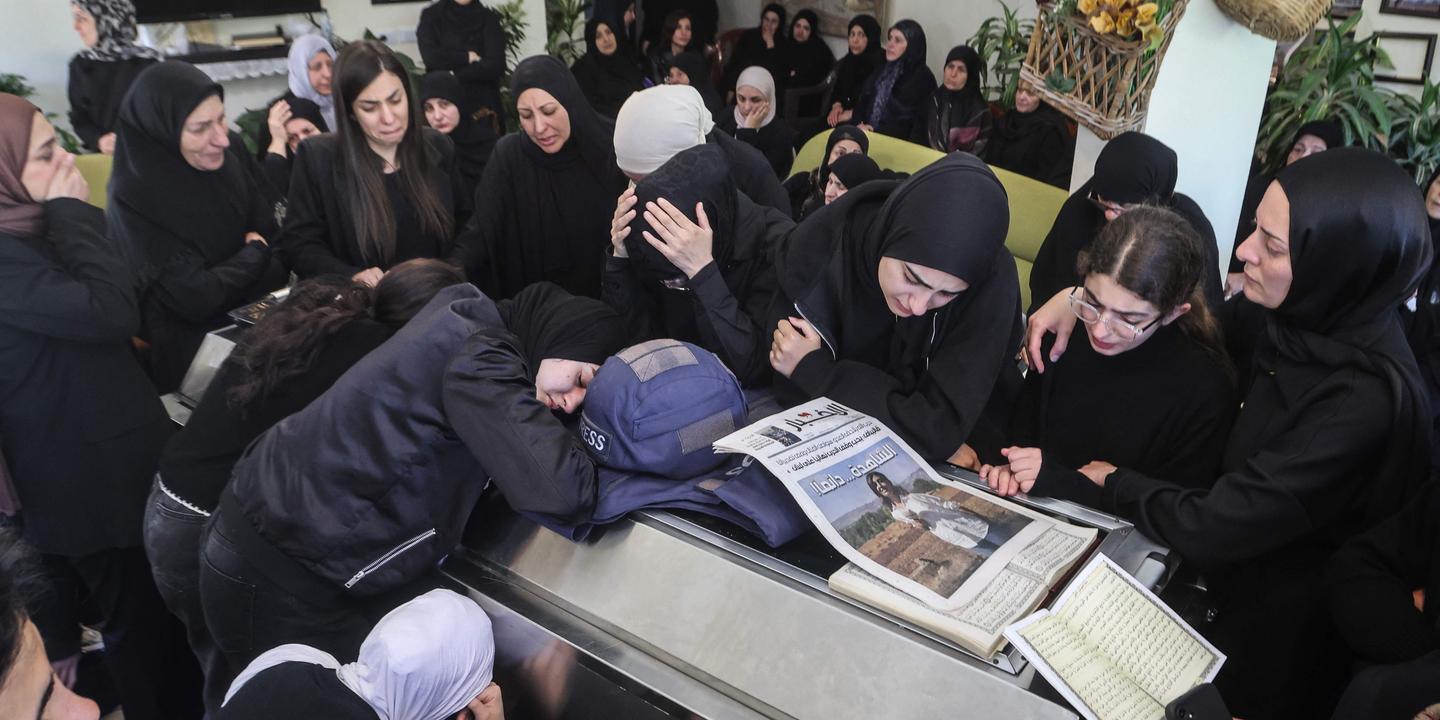 Funérailles émouvantes pour la journaliste libanaise Amal, tuée par l'armée israélienne