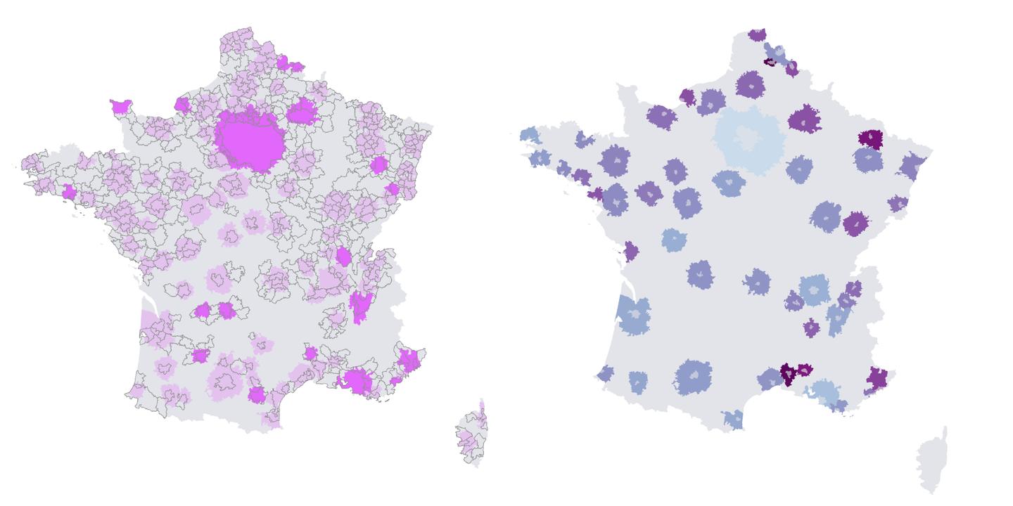 Transports publics : des décalages révélés par les données téléphoniques