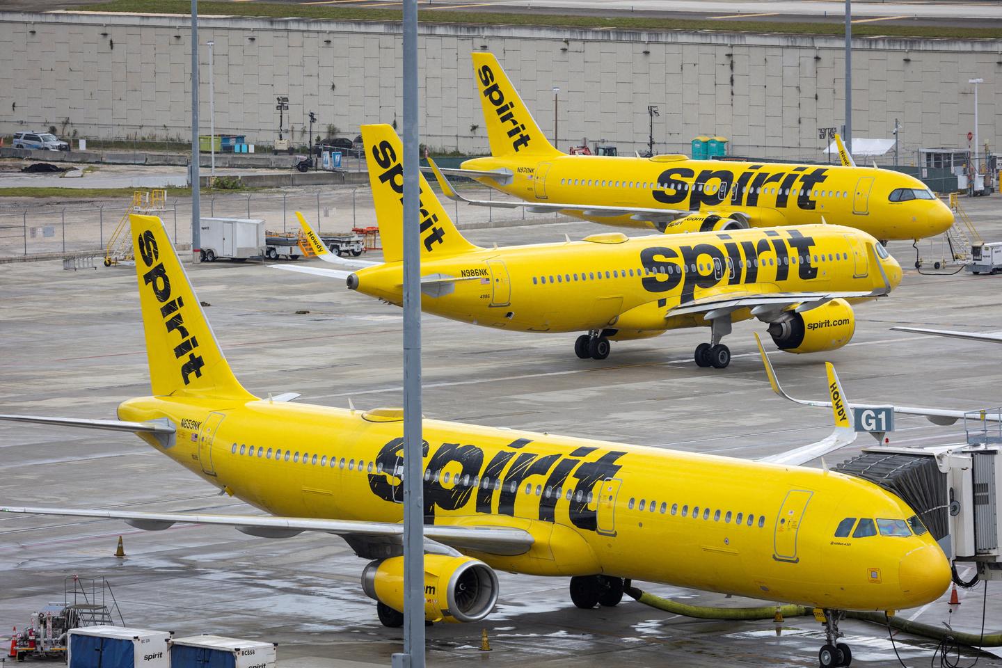 Spirit Airlines, compagnie aérienne américaine low cost, cesse ses activités et annule tous ses vols