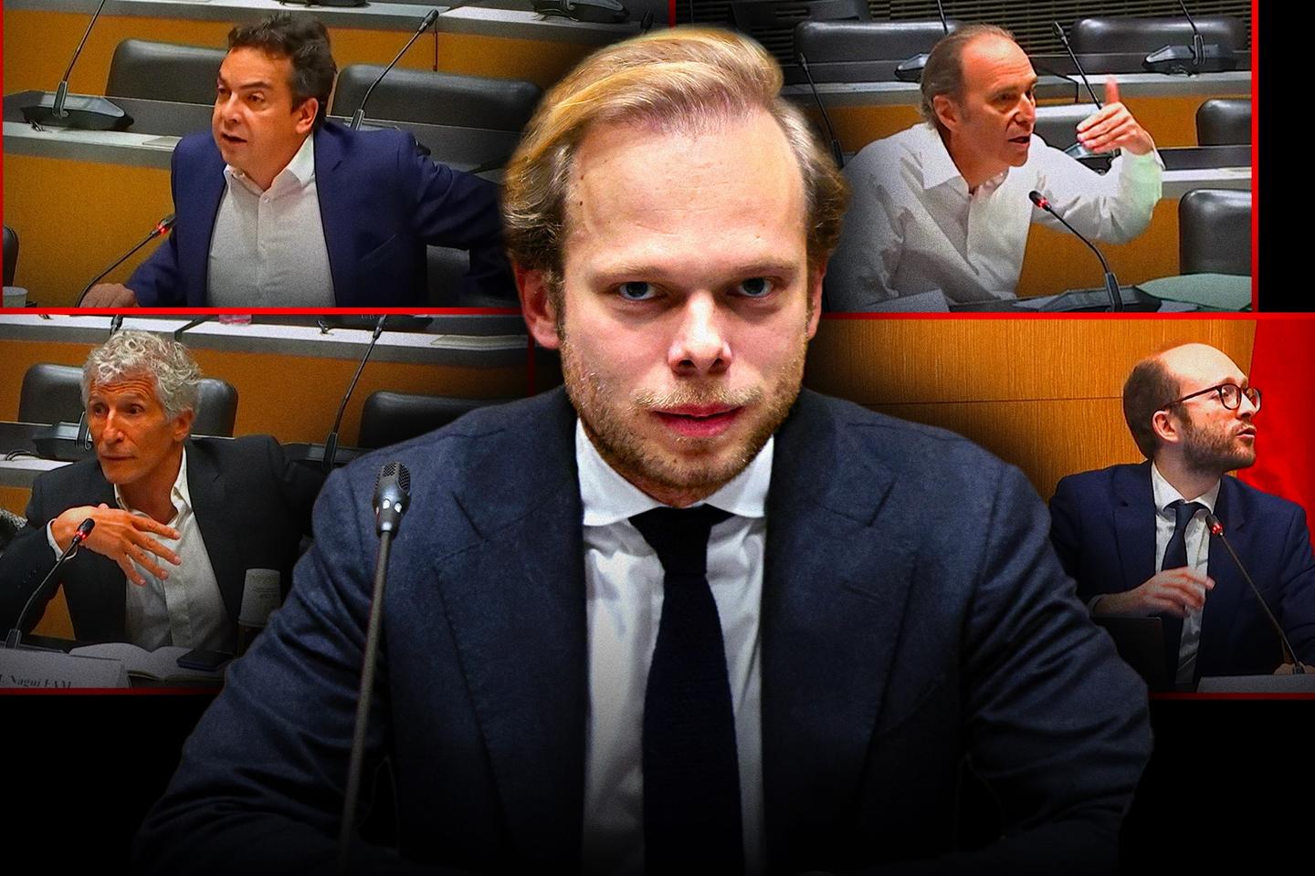 Comment le député d’extrême droite Charles Alloncle s’est servi de la commission d’enquête sur l’audiovisuel public pour se faire connaître