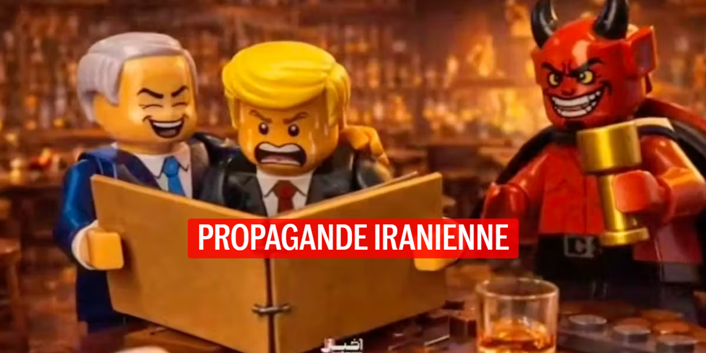 Propagande iranienne : le piège des Lego et des morts