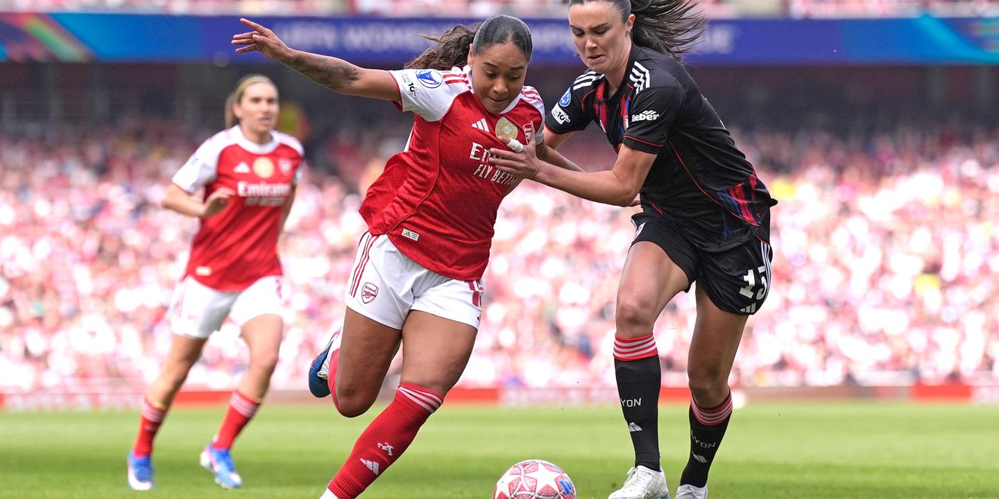 OL féminin battu par Arsenal en demi-finale aller de Ligue des champions