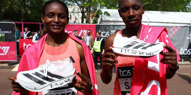 Kenya's Sawe breaks two-hour mark for first time in marathon history