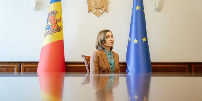 Moldovan President Maia Sandu: 'For us, joining the EU is not a dream but a survival strategy as a democratic state'