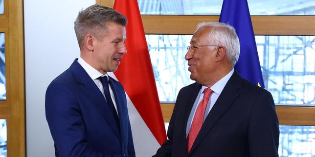 Hungary's Magyar visits Brussels seeking to unblock EU billions