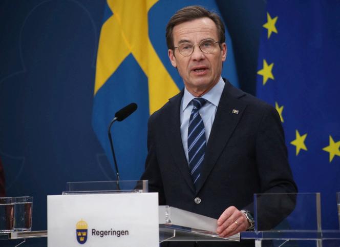 Swedish Prime Minister Ulf Kristersson in Stockholm, March 6, 2026.