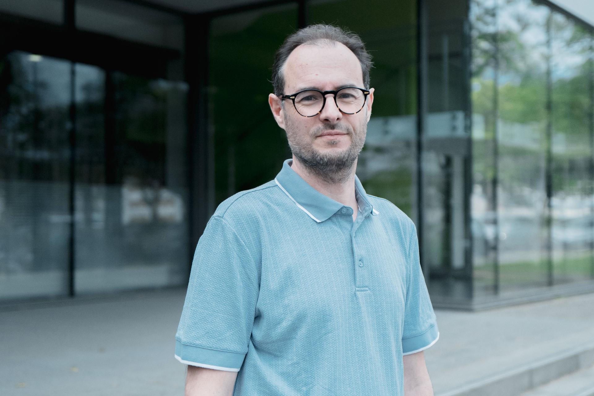 Arthur David, chercheur à l’Irset, à Rennes, le 27 avril 2026.