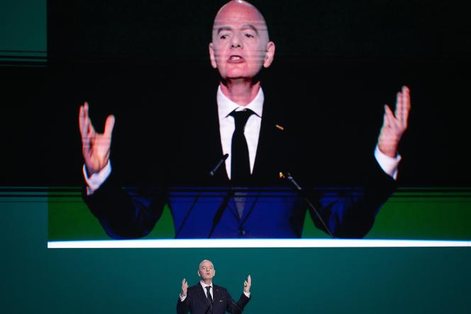 Gianni Infantino durante o Congresso da FIFA em Vancouver (Canadá), 30 de abril de 2026.