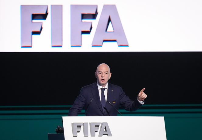 O presidente da FIFA, Gianni Infantino, durante o 76º Congresso da FIFA em Vancouver (Canadá), 30 de abril de 2026. 