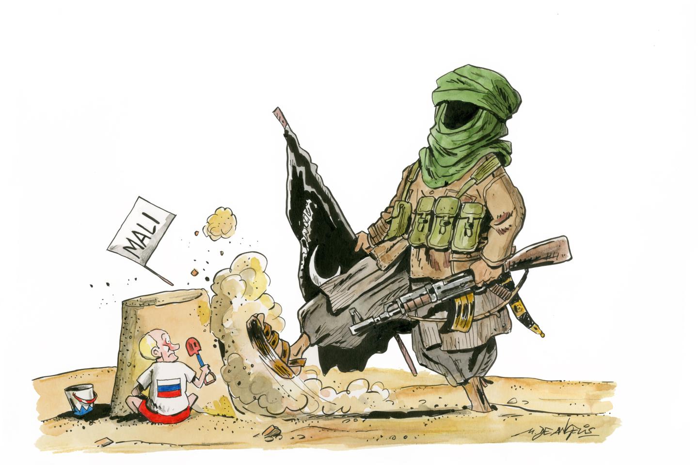 Mali : la junte, destabilisée par une vaste attaque jihadiste
