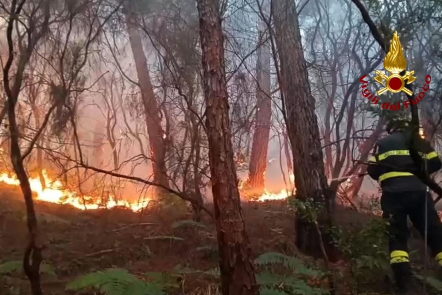 En Italie, un important incendie en Toscane entraîne l’évacuation de 3 500 personnes