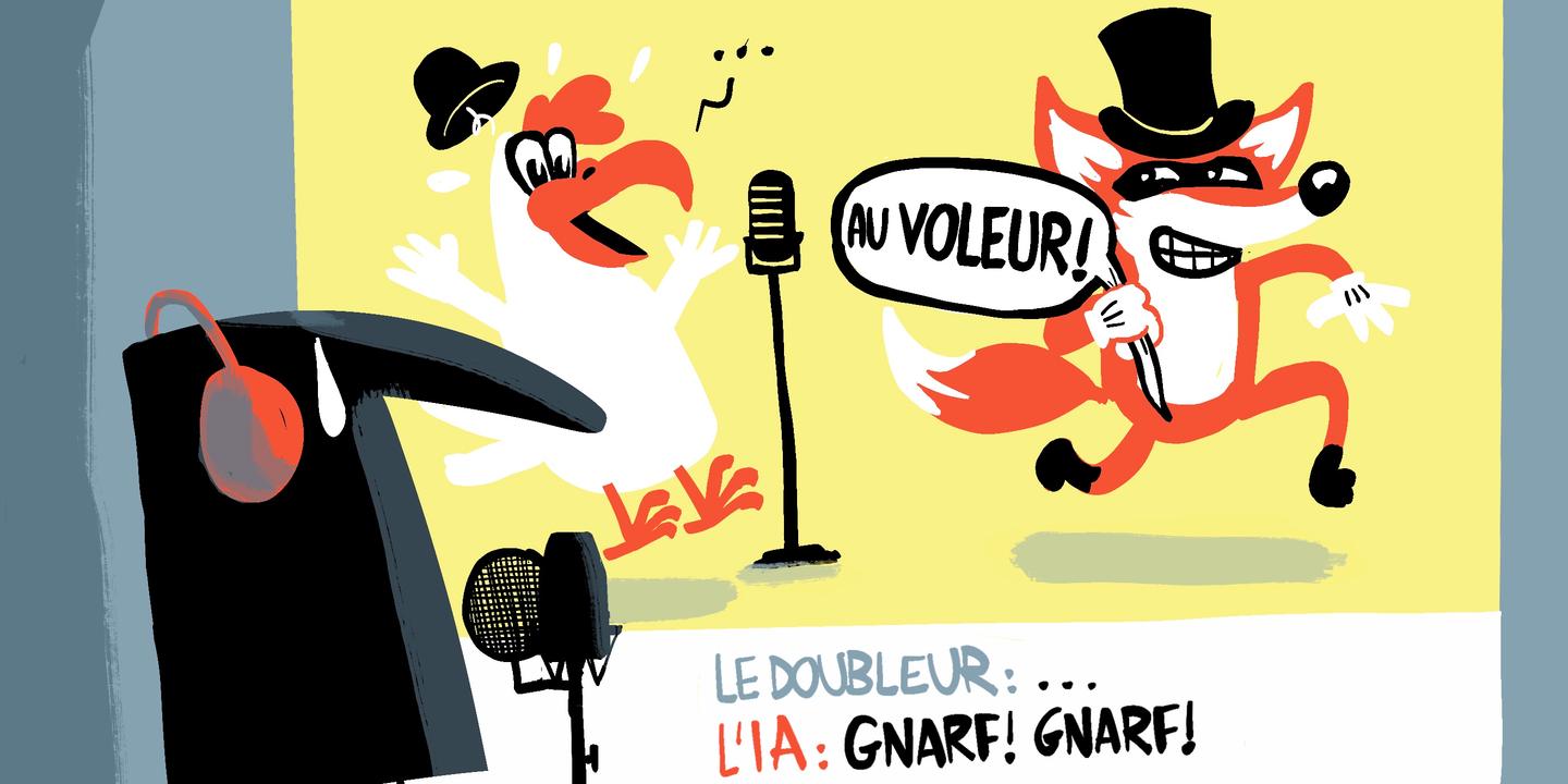 Doublage menacé par l'IA : les voix peinent à se faire entendre