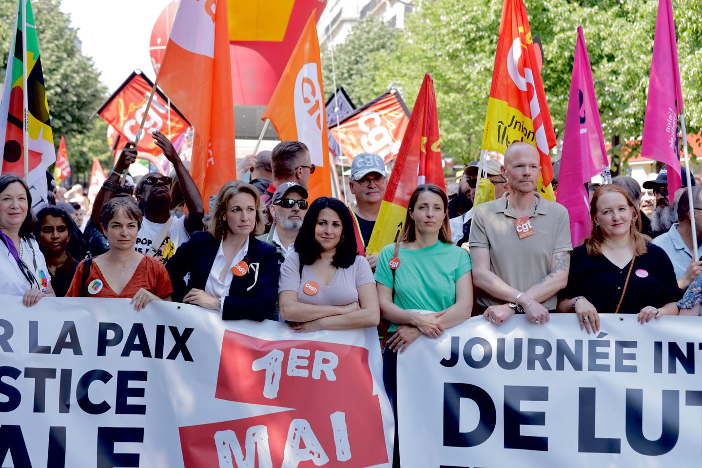 1ᵉʳ-Mai : les syndicats ont défilé à Toulouse, Lyon et Marseille ; le cortège parisien est en cours