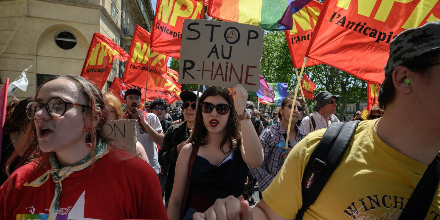 1er mai à Mâcon : manifestation avant la fête de la nation du RN