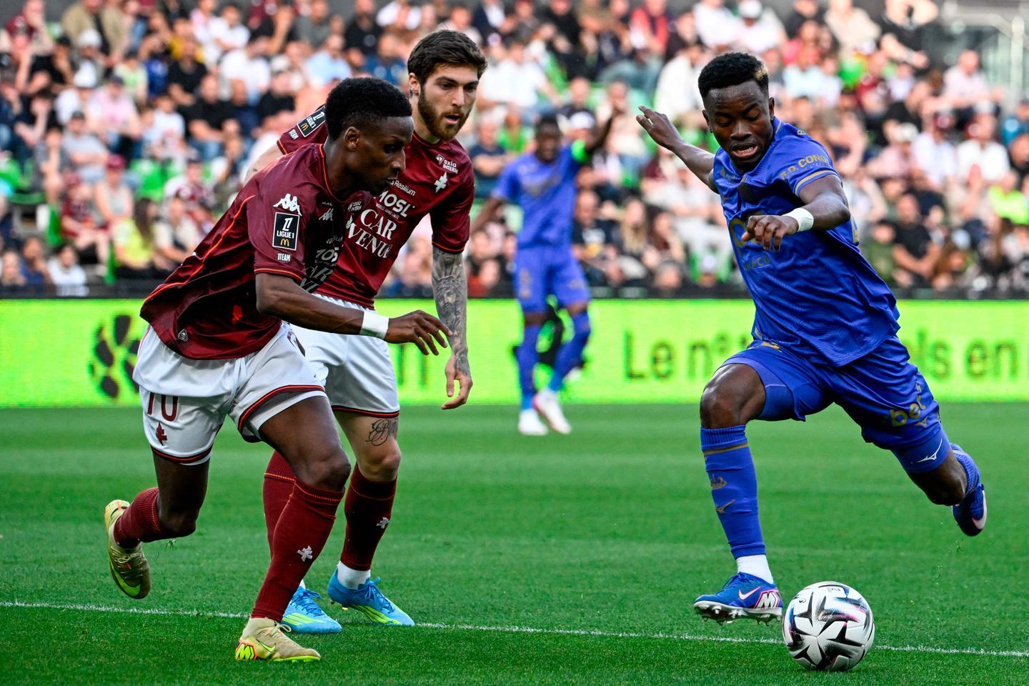 Ligue 1 : Metz relégué après sa défaite face à Monaco