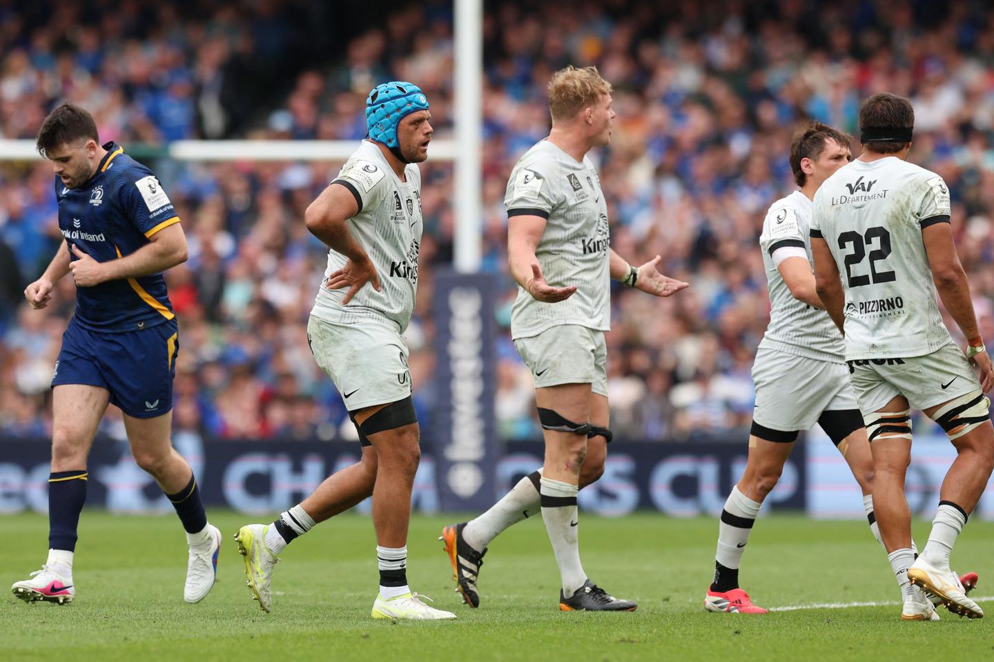 Le RC Toulon s’incline sur la pelouse du Leinster, aux portes de la finale de la Champions Cup de rugby