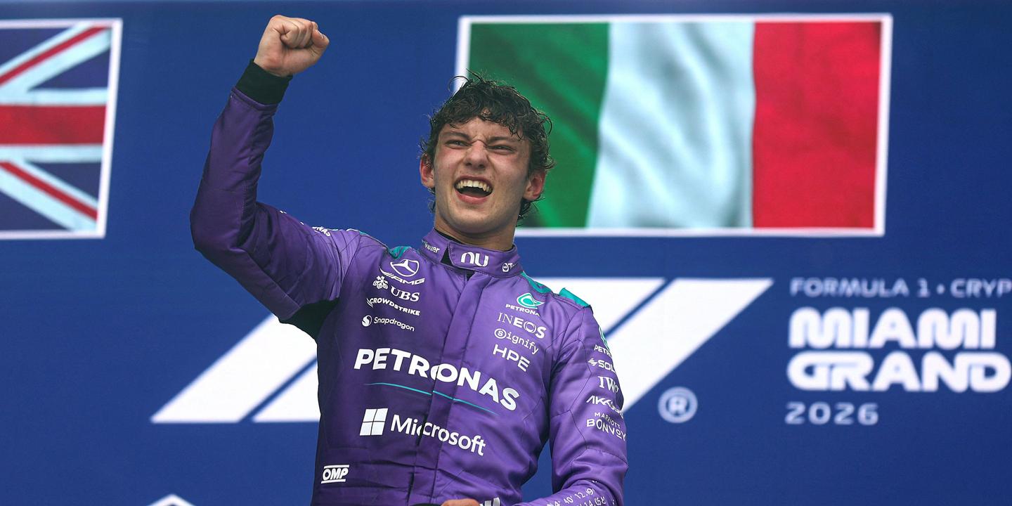 Kimi Antonelli remporte un troisième Grand Prix consécutif à Miami