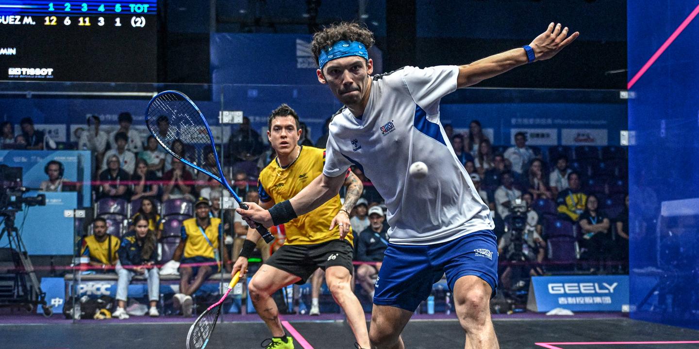 Squash : Victor Crouin vise les JO 2028 via les Mondiaux en Égypte
