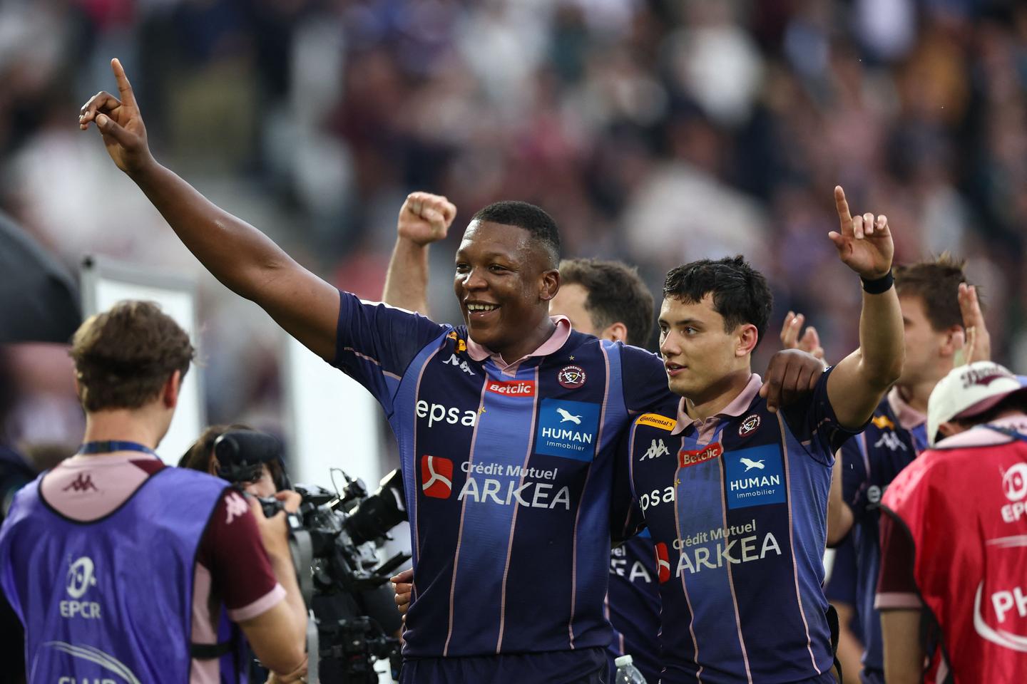 L’Union Bordeaux-Bègles s’impose contre Bath et rallie pour la deuxième année de suite la finale de la Champions Cup de rugby
