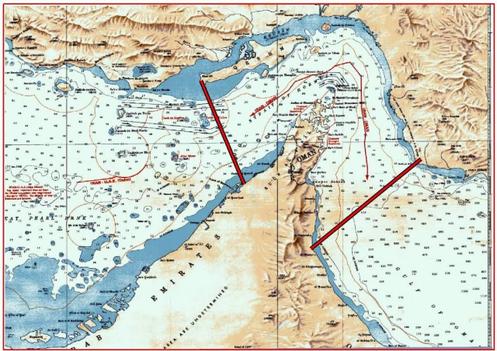 Nouvelle zone de contrôle iranien du détroit d’Ormuz, d’après la marine du corps des gardiens de la révolution