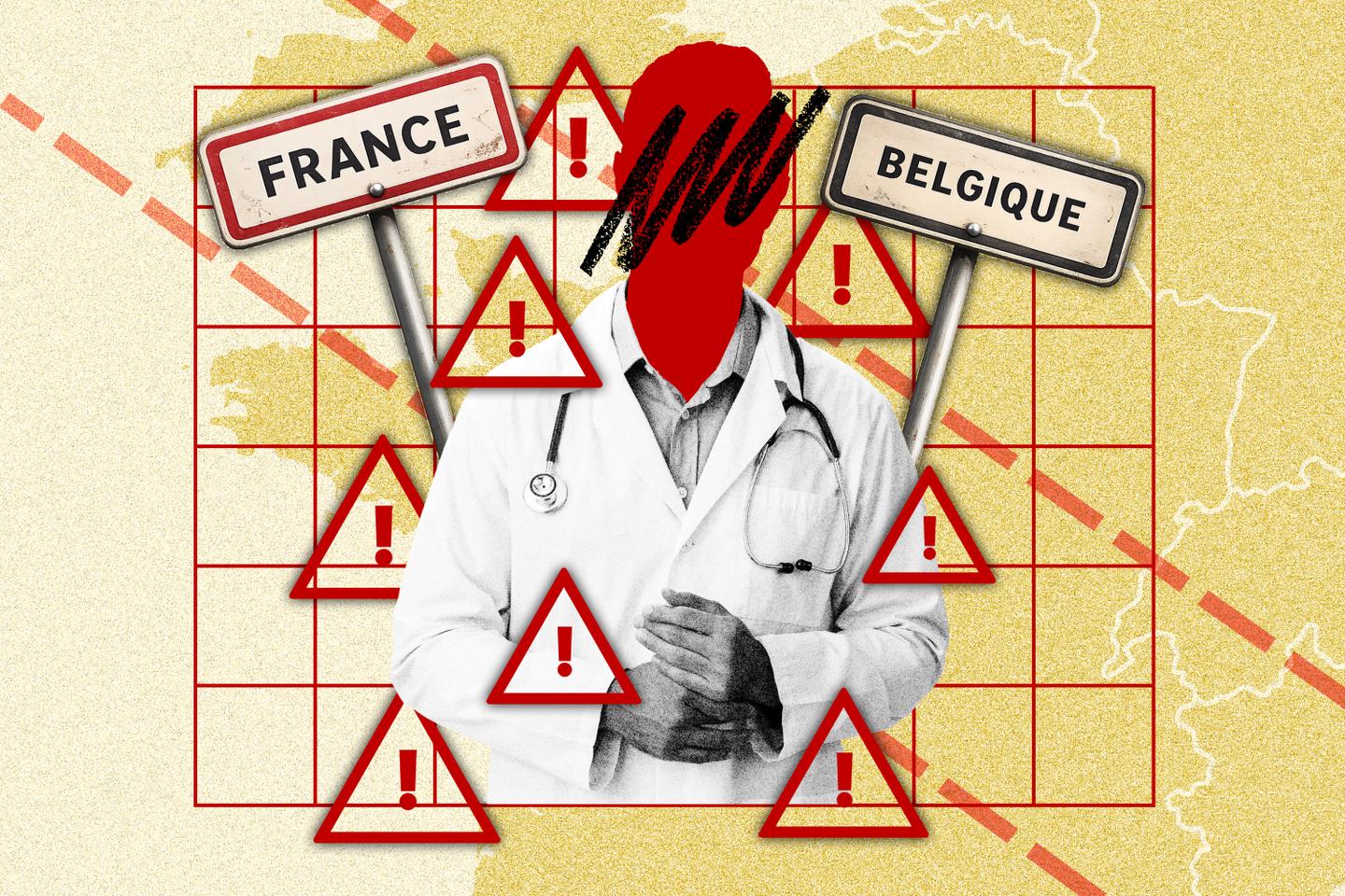 Comment des médecins radiés ont franchi la frontière franco-belge pour continuer à exercer