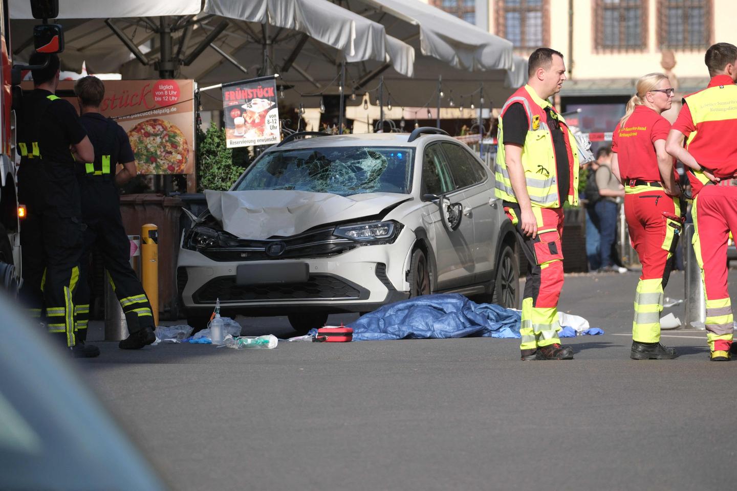 Two killed and several injured after car drives into crowd in Germany's ...