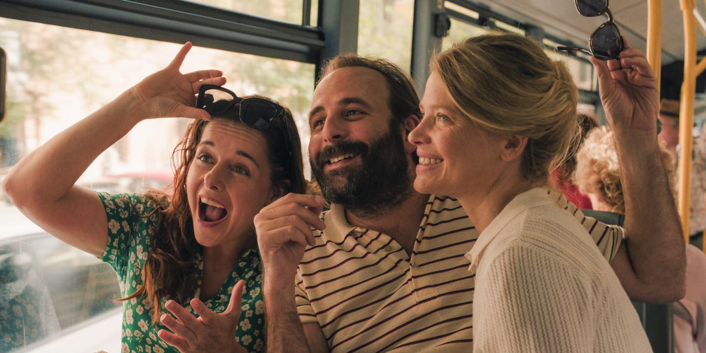 Laure Calamy et Vincent Macaigne: un voyage à Rome en famille recomposée
