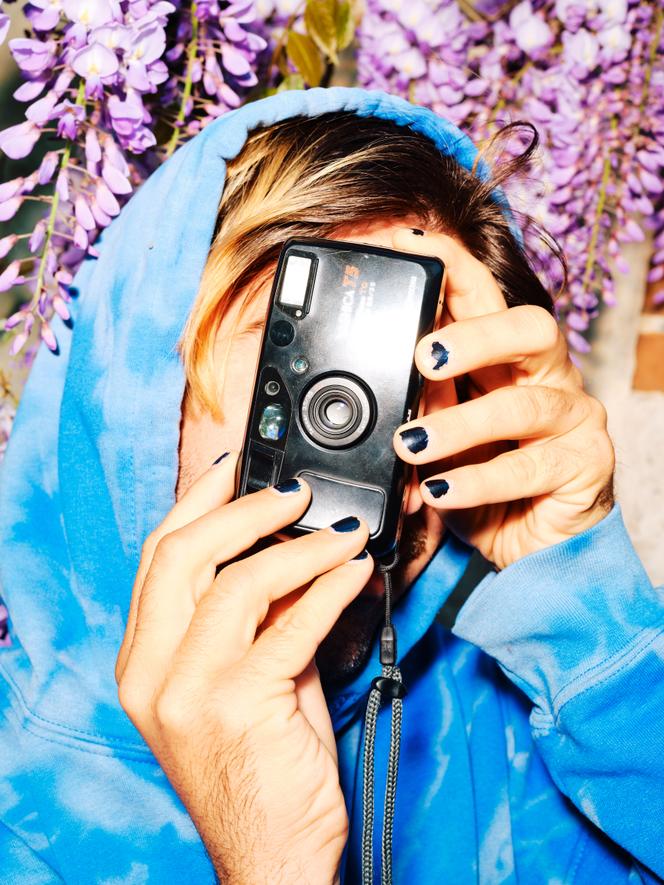 Réalisation de photographie en argentique.