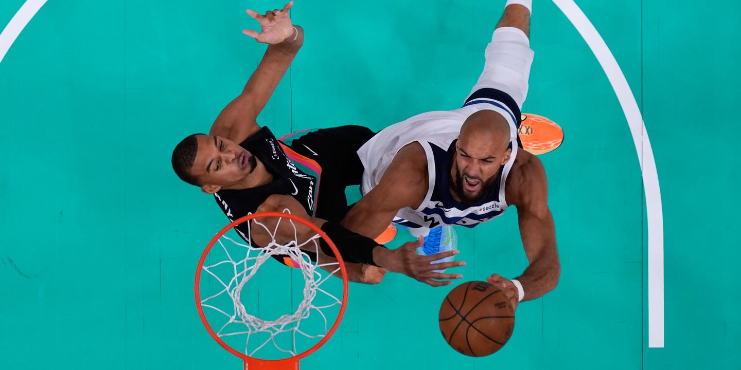 NBA : Wembanyama et les Spurs dominés par Gobert et Minnesota en playoffs