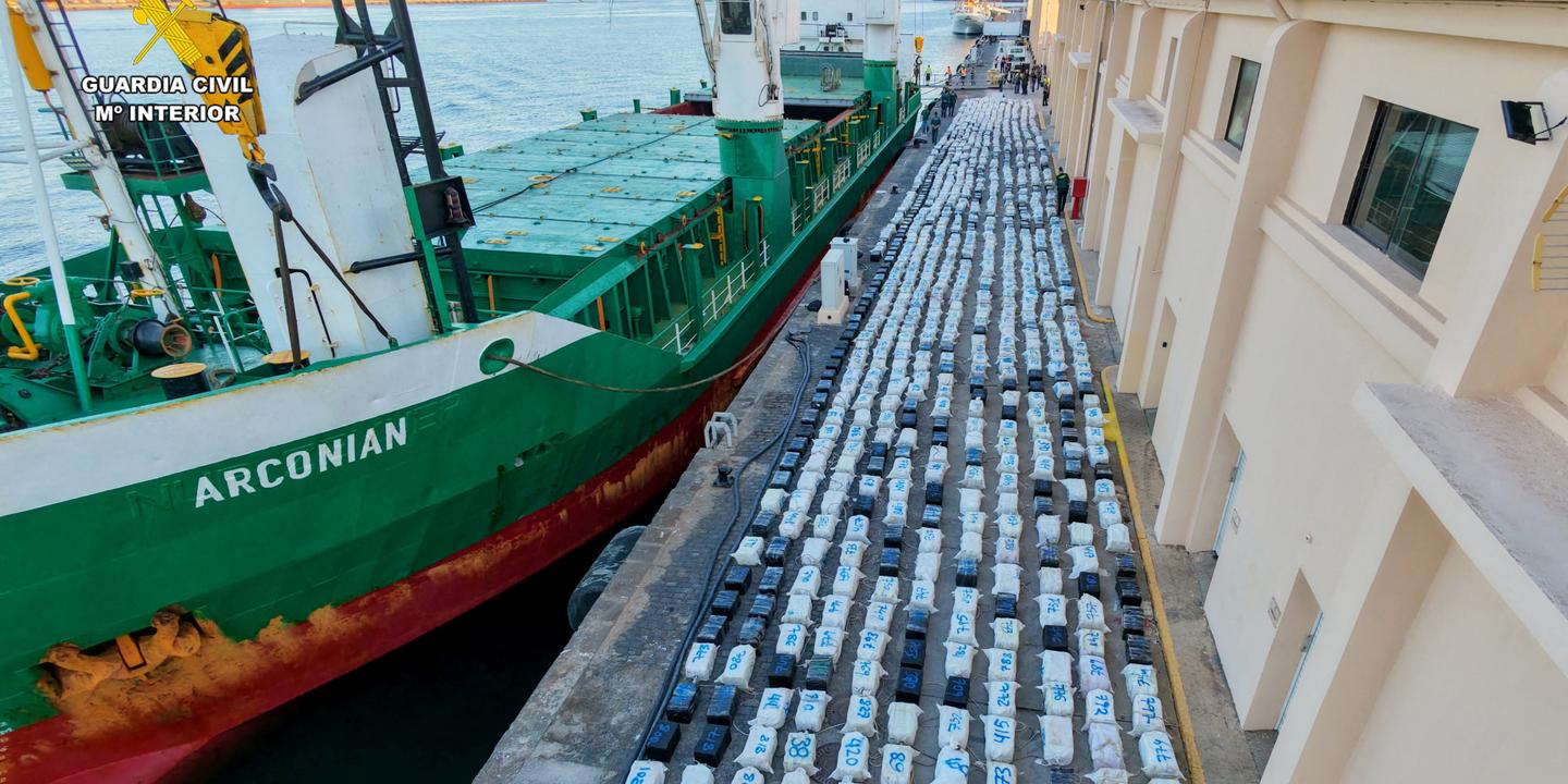 Jos le Joufflu lié à une saisie record de cocaïne au large de l'Afrique