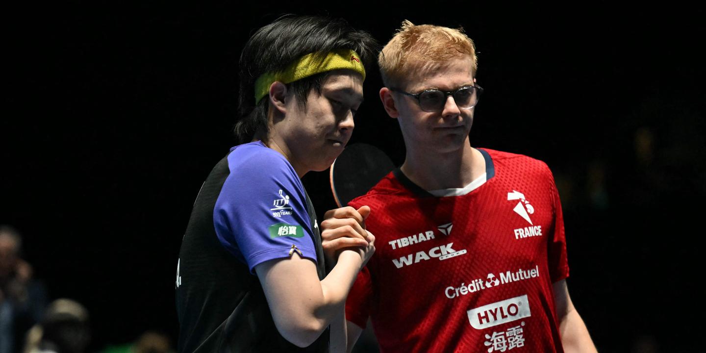 Tennis de table : France battue par la Chine en demies des Mondiaux
