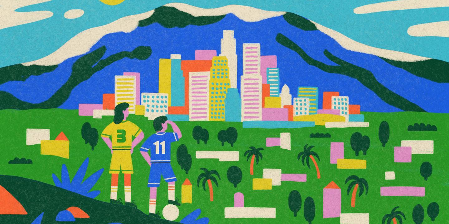 À Los Angeles, la Coupe du monde peine à se faire une place au soleil