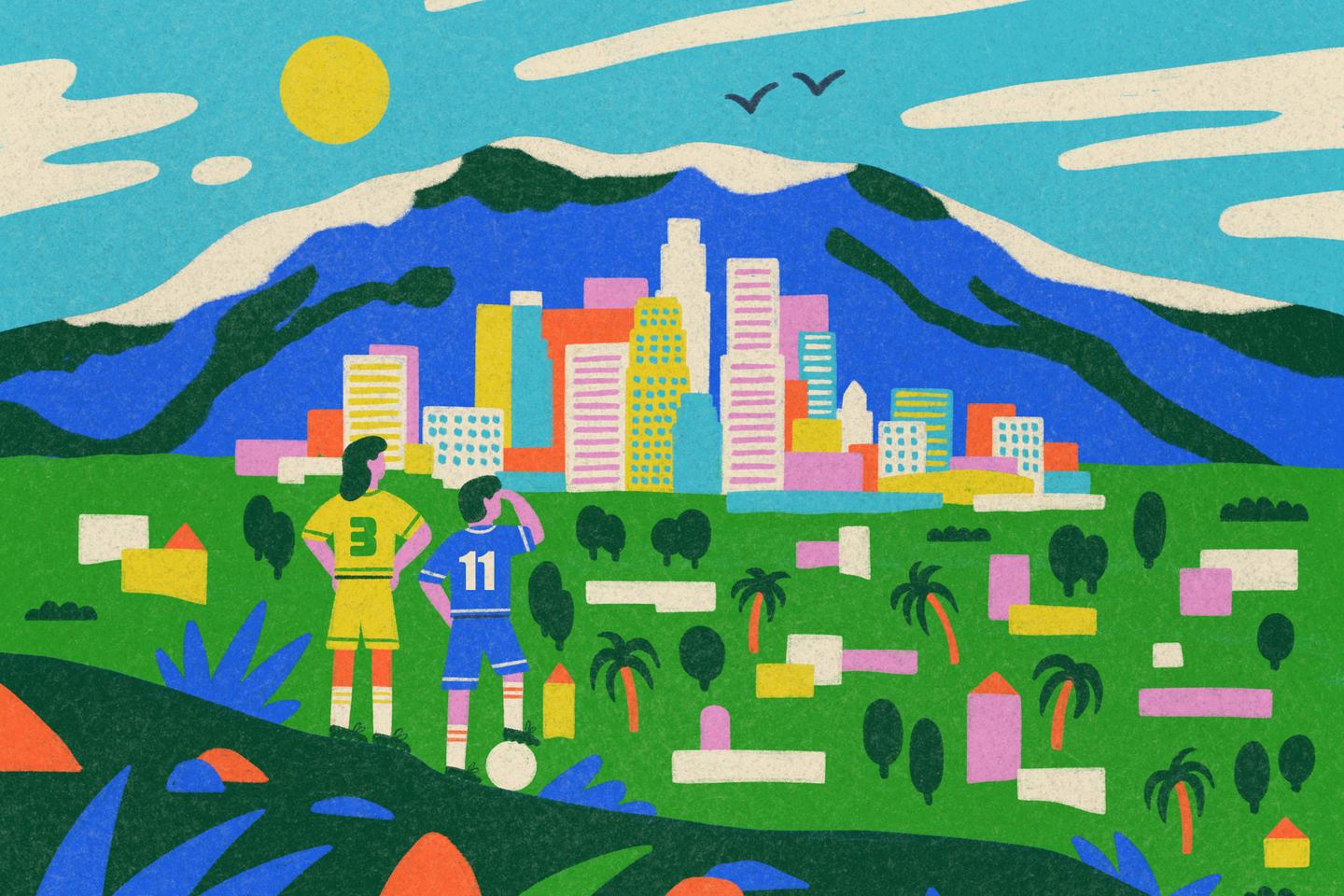 A Los Angeles, la « World Cup » peine encore à se faire une place au soleil