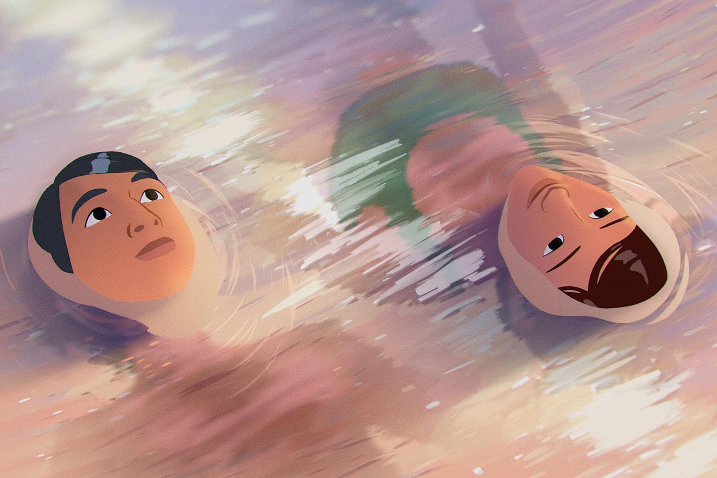 A Cannes, le film d’animation « In Waves » revisite, dans un même élan, un amour perdu et l’histoire du surf
