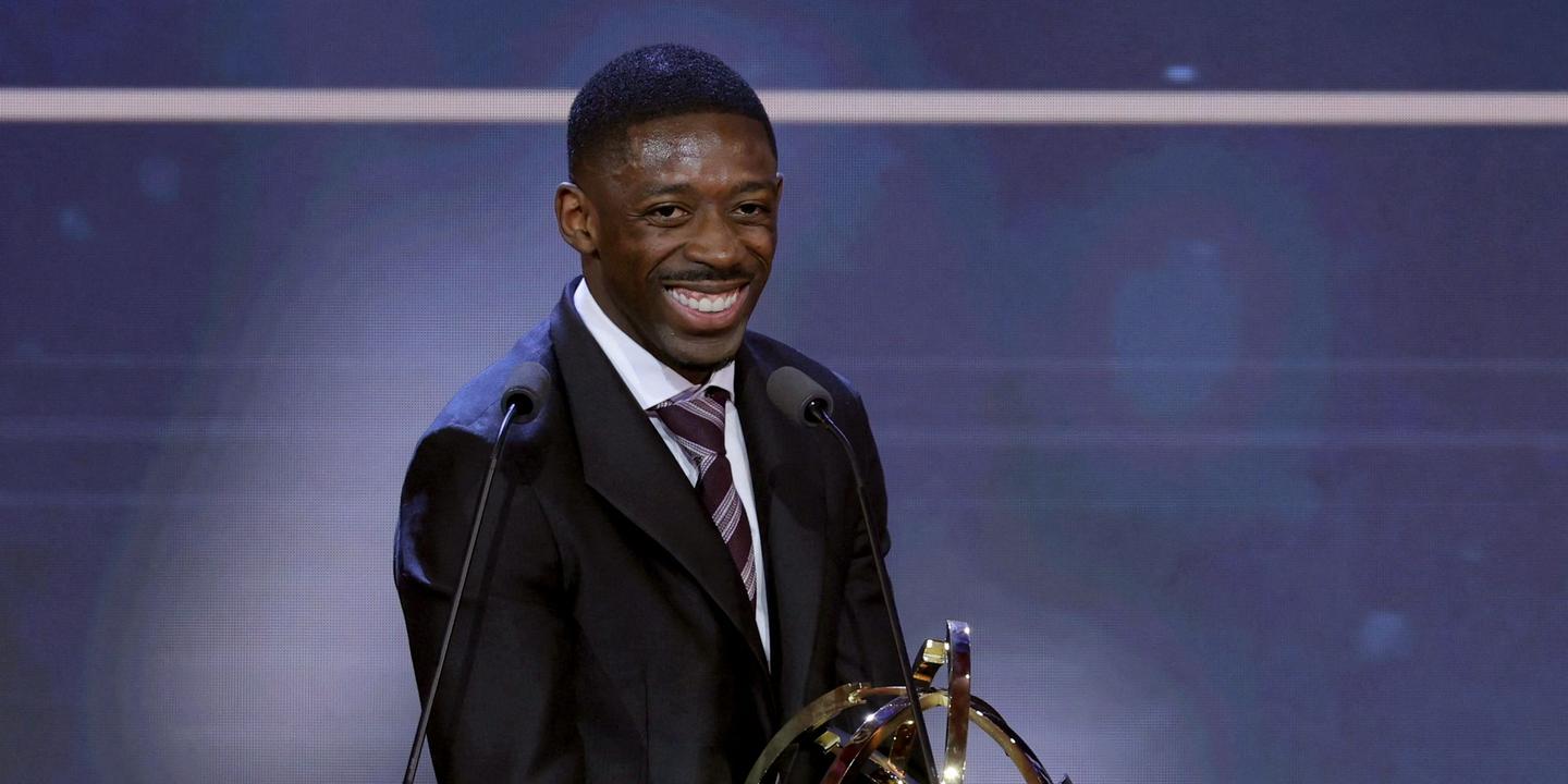 Ousmane Dembélé élu meilleur joueur de la saison de Ligue 1