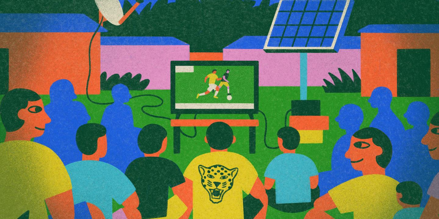 En RDC, privés d'électricité, les supporters des Léopards s'organisent pour regarder la Coupe du monde