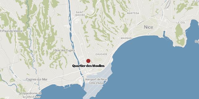 A Nice, une fusillade fait deux morts et trois blessés dans le quartier des Moulins