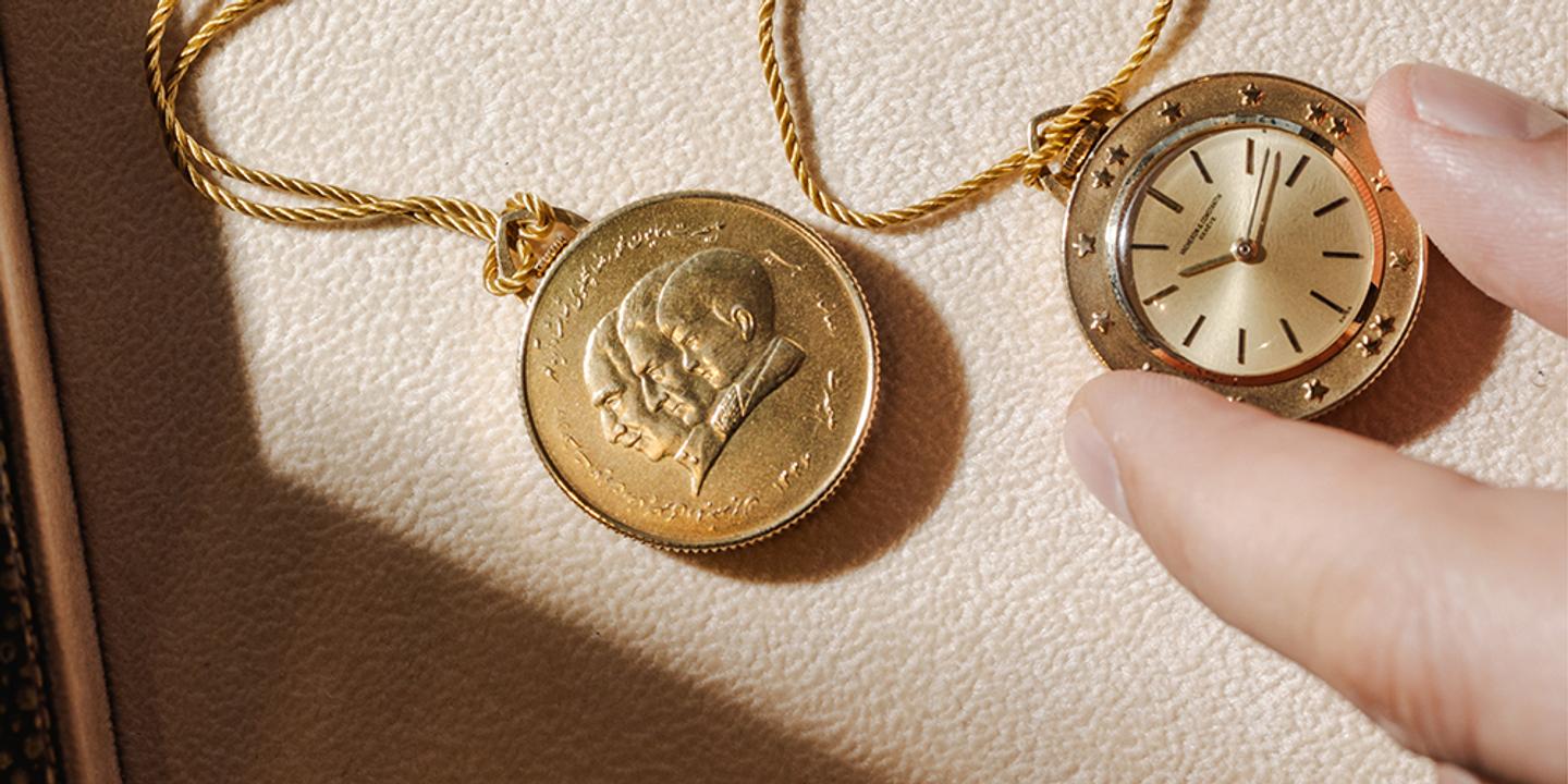 Montres de luxe du dernier shah d'Iran aux enchères