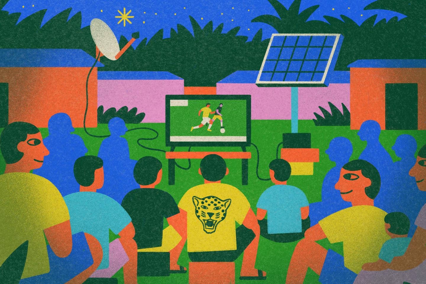 En RDC, privés d’électricité, les supporteurs des Léopards s’organisent pour regarder la Coupe du monde