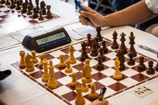 La Corse compte, en proportion, seize fois plus de licenciés que le reste du territoire français – 8 000 pour 356 000 habitants. Ici, lors du premier Open international d’échecs de Lecci (Corse-du-Sud), le 11 mai 2026.