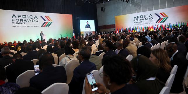 In Nairobi, France makes a push to invest in Africa
