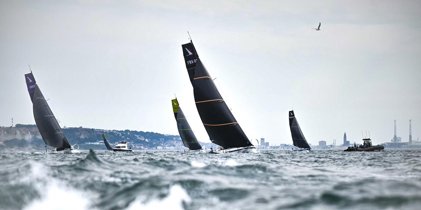 Solitaire du Figaro : plateau relevé entre Atlantique et Manche