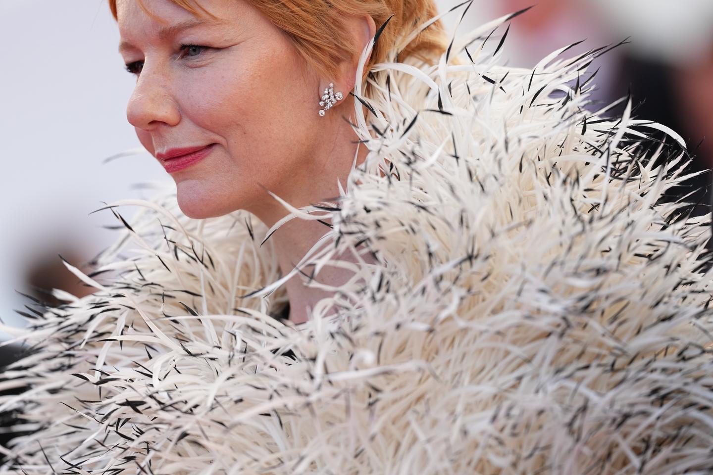 Au Festival de Cannes, Sandra Hüller, une actrice à l’écoute des temps troublés